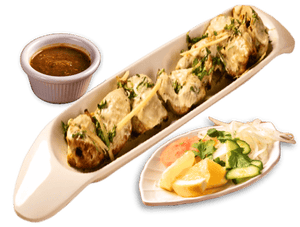 Chicken Malai Boti Tray